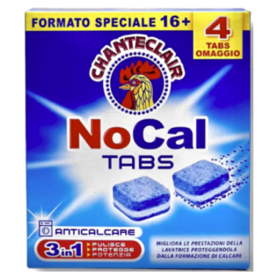 Таблетки від накипу для пральних машин Chanteclair Nocal Tabs, 20 шт