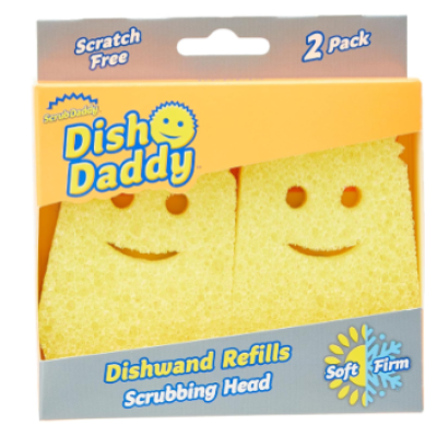 Запасні головки для щіток Scrub Daddy, Dish Daddy, 2 шт