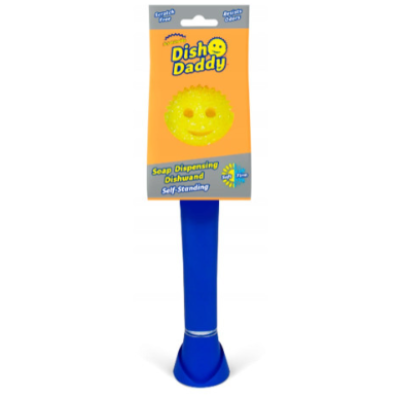 Щітка для миття посуду з дозатором Scrub Daddy, DISH DADDY