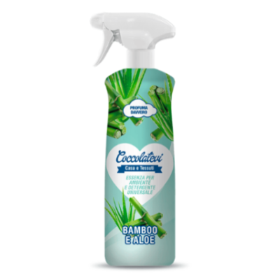Парфумований спрей для дому Coccolatevi Essenza per Ambienti Deodorante Bamboo e Aloe 750 мл