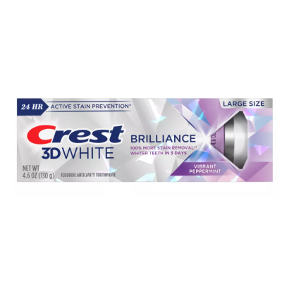 Відбілююча зубна паста Crest 3D White Brilliance Vibrant Peppermint 121  г