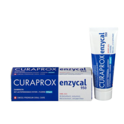 Зубна паста Curaprox Enzycal 950 ферментна, 75 мл