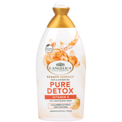 Гель для душу L'Angelica Pure Detox з екстрактами кропиви та чайного дерева, 500 мл