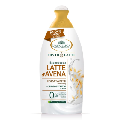 Гель-піна для душу L'Angelica Bath & Shower Latte Avena з вівсяним молочком, 500 мл