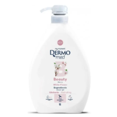Гель для душу DermoMed White Flowers для щоденного догляду, 1 л