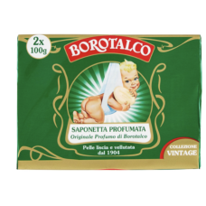 Туалетне мило Borotalco Vintage Collection ароматизоване, 2 x 100 г