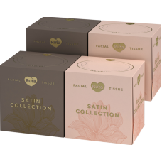 Серветки косметичні Ruta Satin Collection 80 листів, 2 шари