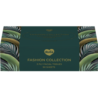 Серветки косметичні Ruta Fashion Collection 90 листів, 3 шари