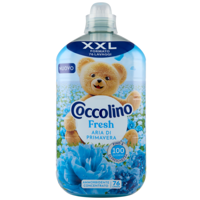 Кондиціонер для білизни Coccolino Fresh Aria di Primavera концентрат, 76 прань, 1750 мл