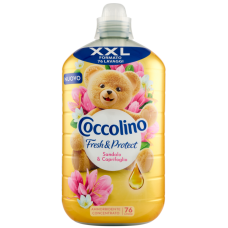 Кондиціонер для білизни Coccolino Fresh&Protect Sandalo & Caprifoglio, 76 прань, 1750 мл
