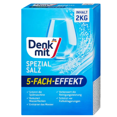 Сіль для посудомийної машини Denkmit Spezialsalz, 2 кг