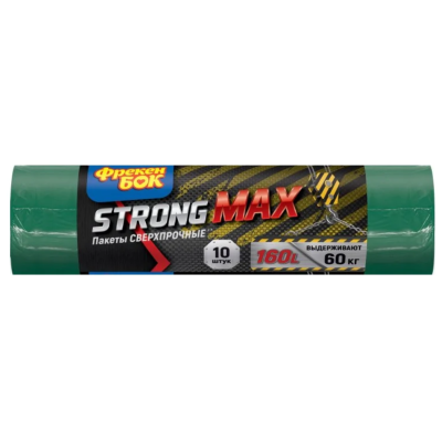 Пакети для сміття Фрекен Бок MAX, багатошарові, 160 л, 10 шт