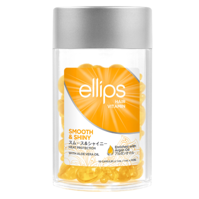 Вітаміни для волосся Ellips Smooth & Shiny, 50 капсул