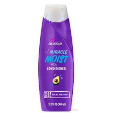 Кондиціонер Aussie Miracle Moist з авокадо та австралійською олією жожоба, 360 мл