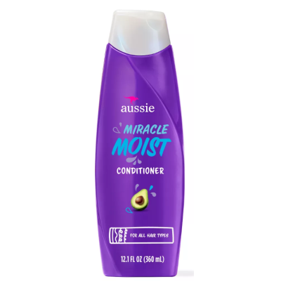 Кондиціонер Aussie Miracle Moist з авокадо та австралійською олією жожоба, 360 мл