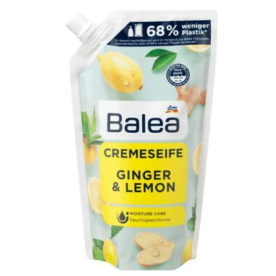 Крем-мило для рук Balea Ginger & Lemon, 500 мл, запаска