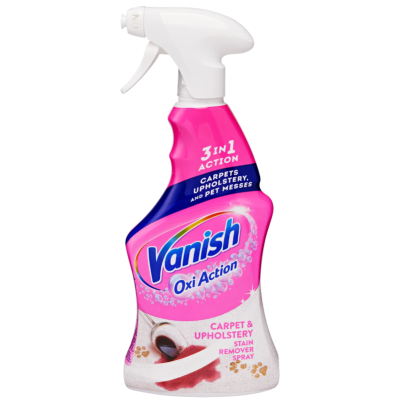 Очищувальний спрей для килимів та оббивки Vanish Oxi Action 3 в 1 660 мл