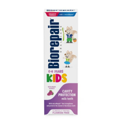 Biorepair Kids Зубна паста дитяча 0–6 років, виноград, 50 мл