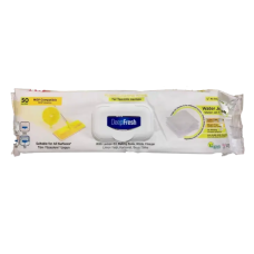 Вологі серветки для прибирання Deep Fresh MOP, Лимон, 50 шт