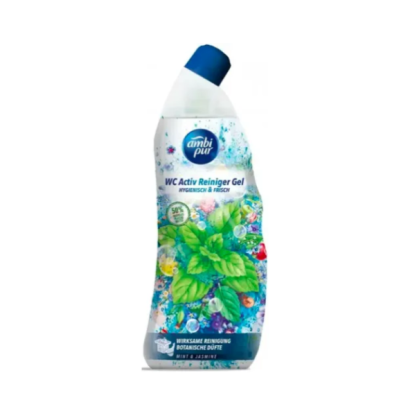 Гель для чищення туалету Ambi Pur WC Botanical Fragrances М'ята та жасмин, 750 мл