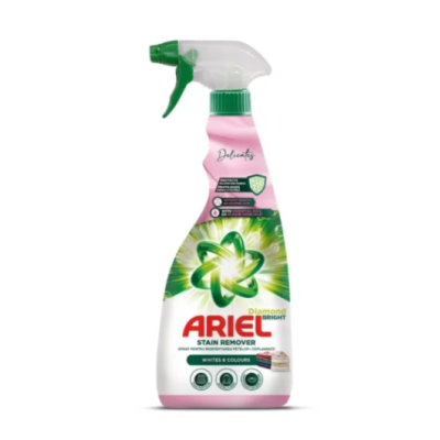 Спрей-плямовивідник Ariel White & Color Delicat, 750 мл