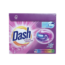 Капсули для прання кольорової білизни безфосфатні Dash Color Frische, 20 шт