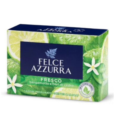 Тверде ароматизоване мило Felce Azzurra Fresco, 100 г