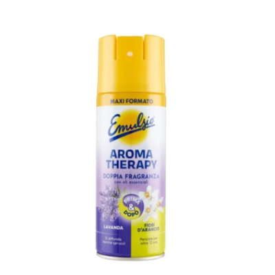 Освіжувач повітря Emulsio Aroma Therapy Doppia Fragranza Lavanda e Fiori d'Arancio, 350 мл