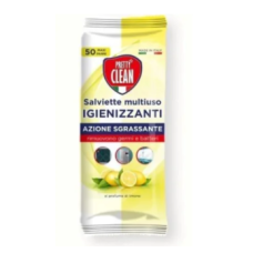 Вологі серветки PRETTY CLEAN для кухні, 50 шт
