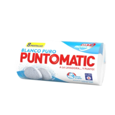 Таблетки-порошок для прання білого одягу PUNTOMATIC Blanco Puro, 8 шт