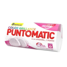 Таблетки-порошок для прання кольорового одягу PUNTOMATIC Colores Vivos, 8 шт