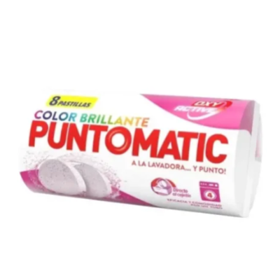 Таблетки-порошок для прання кольорового одягу PUNTOMATIC Colores Vivos, 8 шт
