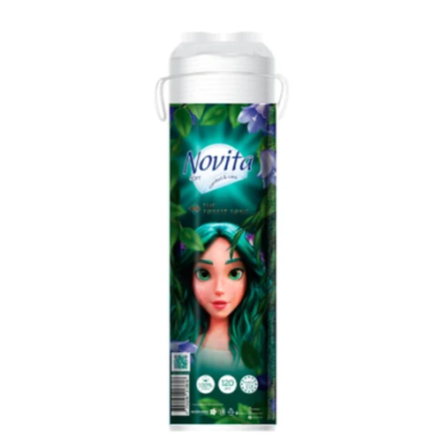 Косметичні ватні диски Novita Soft Mavka, 120 шт