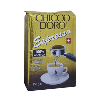 Кава Chicco D'oro Espresso 100% Arabica мелена 250 г