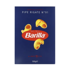 Макарони Barilla Pipe Rigate №91, 500 г