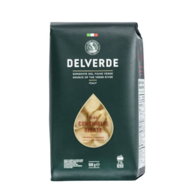 Макарони Delverde Conchiglie Rigate №44, 500 г