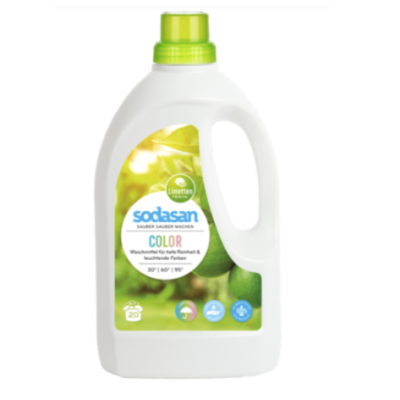 Жидкое органическое средство для стирки Sodasan Color, 1.5 л