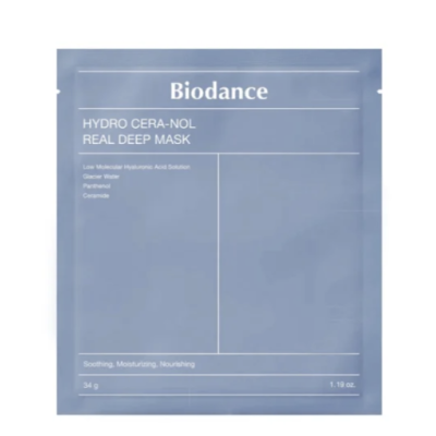 Зволожувальна колагенова маска для обличчя Biodance Hydro Cera-nol Real Deep Mask