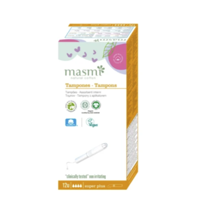 Тампони Masmi Super Plus з аплікатором, 12 шт