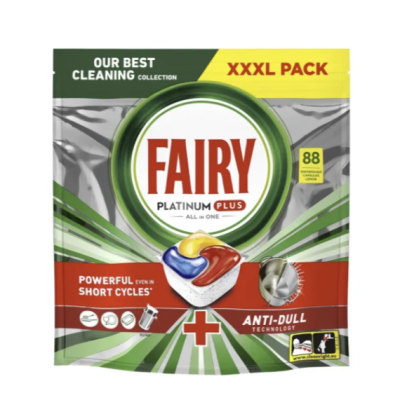 Капсули для посудомийних машин Fairy Platinum Plus, 88 шт