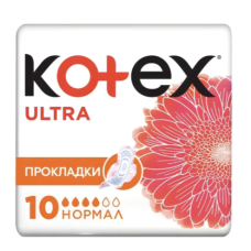 Гігієнічні прокладки Kotex Ultra Normal, 10 шт
