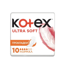 Гігієнічні прокладки Kotex Ultra Soft Normal, 10 шт