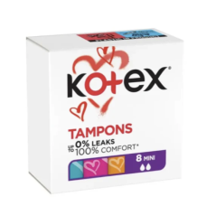 Тампони Kotex Mini, 8 шт