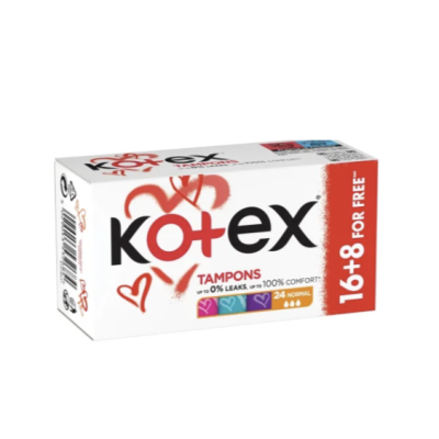 Тампони Kotex Normal, 24 шт