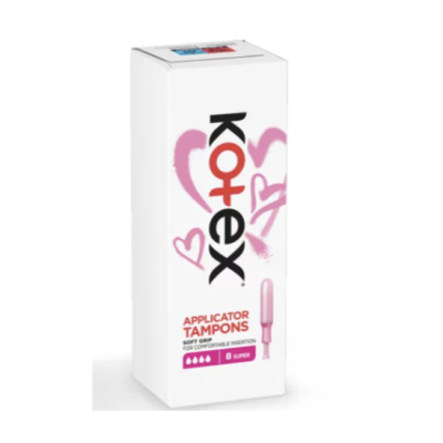 Тампони Kotex Super з аплікатором, 8 шт
