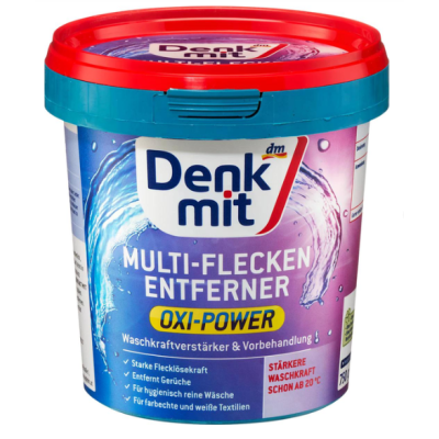 Пятновыводящий порошок Denkmit Multi-Flecken Entferner Oxi-Power, 1 кг