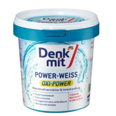 Плямовивідний порошок для білої білизни Denkmit Power-Weiss Oxi-Power, 1 кг