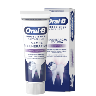 Зубна паста Oral-B Про-Відновлення емалі Делікатне відбілювання, 75 мл