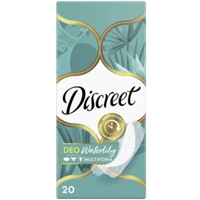 Ежедневные прокладки Discreet Normal Aloe Vera, 20 шт