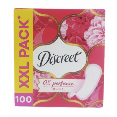 Щоденні прокладки Discreet Normal 0% Perfume, 100 шт